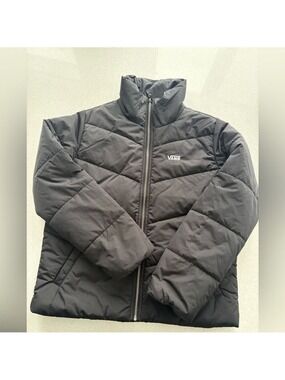Vans Black Quilted puffer Jacket